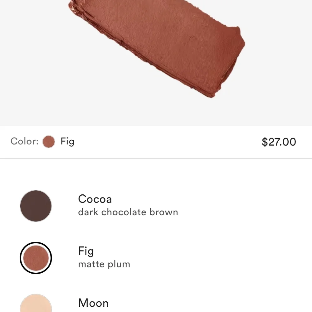 NUDESTIX Magnetic Matte Eye Color - Fig